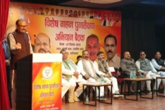 Deputy Chief Minister Brijesh Pathak reached Ghaziabad, gave instructions to speed up 'SIR' work