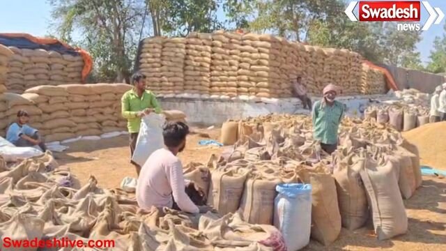 बेमेतरा में धान खरीदी जारी, परिवहन और टोकन की समस्या से समितियों में परेशानी