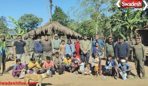 नारायणपुर: ग्राम काकुर में स्थापित हुआ नवीन सुरक्षा एवं जन सुविधा कैंप