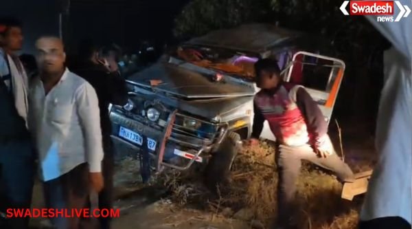 Pandharpur Mangalvedha Road Accident: Horrific road accident on Pandharpur-Mangalvedha Road