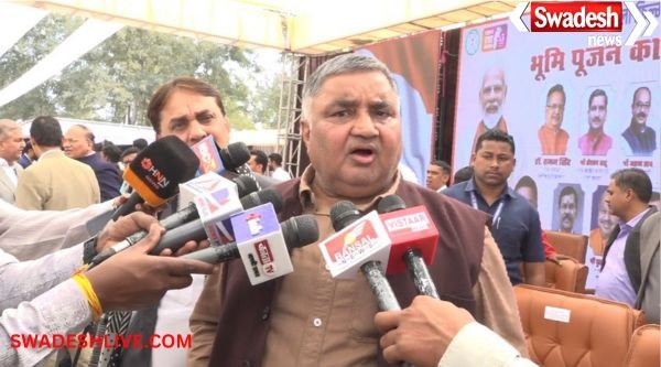 Politics heats up due to controversial statement on Pandit Yuvraj Pandey Security Issue