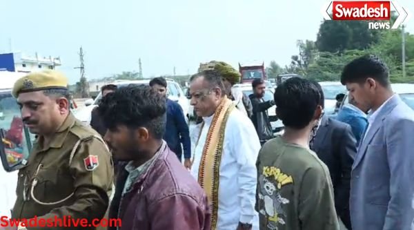 Minister Helps Accident Victims