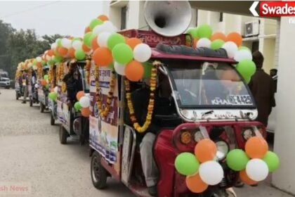 Hapur: Traffic month inaugurated in Hapur