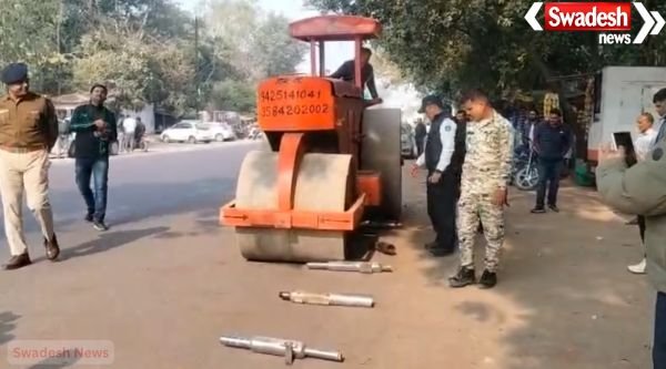 Chhatarpur Traffic Police Action
