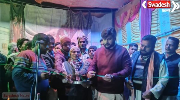 Patiyali: Grand celebration of Ganesh Puja and Shri Ram Charit Manas Ramlila stage program