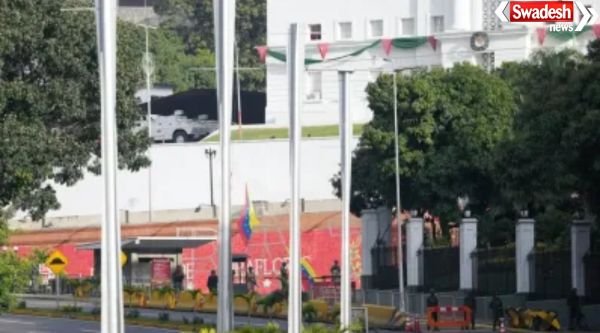 Gunfire Near Presidential Palace Venezuela