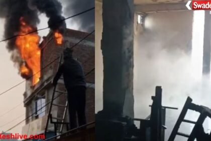 Gohad furniture shop fire
