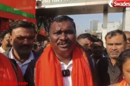 Bokaro: BJP's protest regarding municipal elections