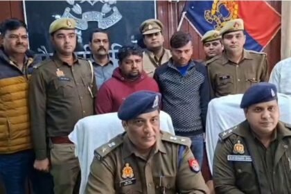 Mainpuri: Businessman robbery case solved, two vicious robbers arrested, one absconding