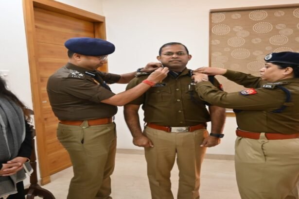 Mainpuri: Superintendent of Police Ganesh Prasad Saha gets selection grade