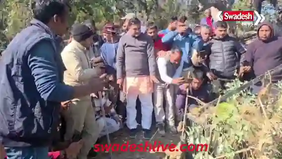 dhari block nainital 14 January