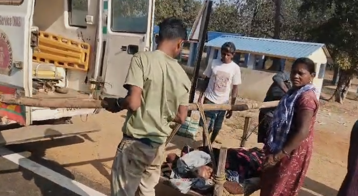 Khat Ambulance in Sukma