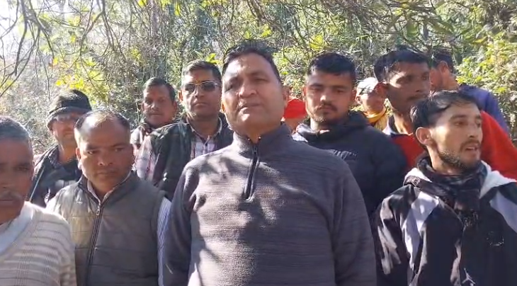 dhari block nainital 14 January