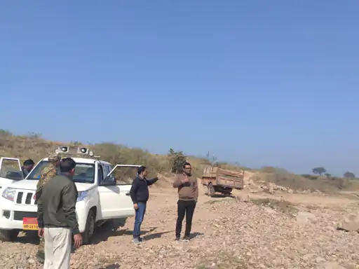 Illegal Sand Transportation