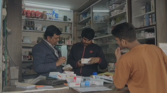 Gotegaon drug inspector action