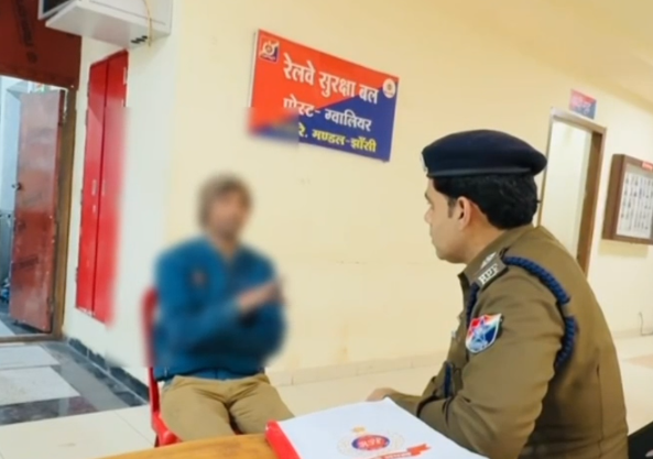 Railway Track Suicide Attempt 