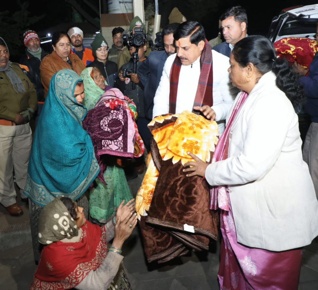 Bhopal News cm yadav night inspection rainbasera