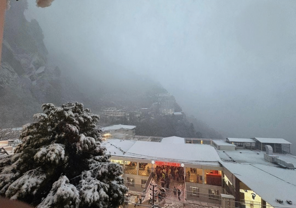 Vaishno Devi snowfall