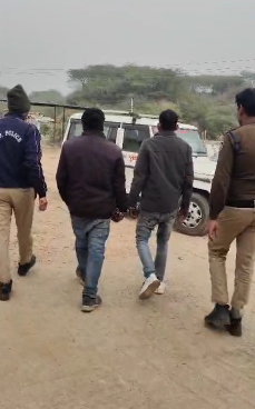 Bhind Trolley Theft Arrest: