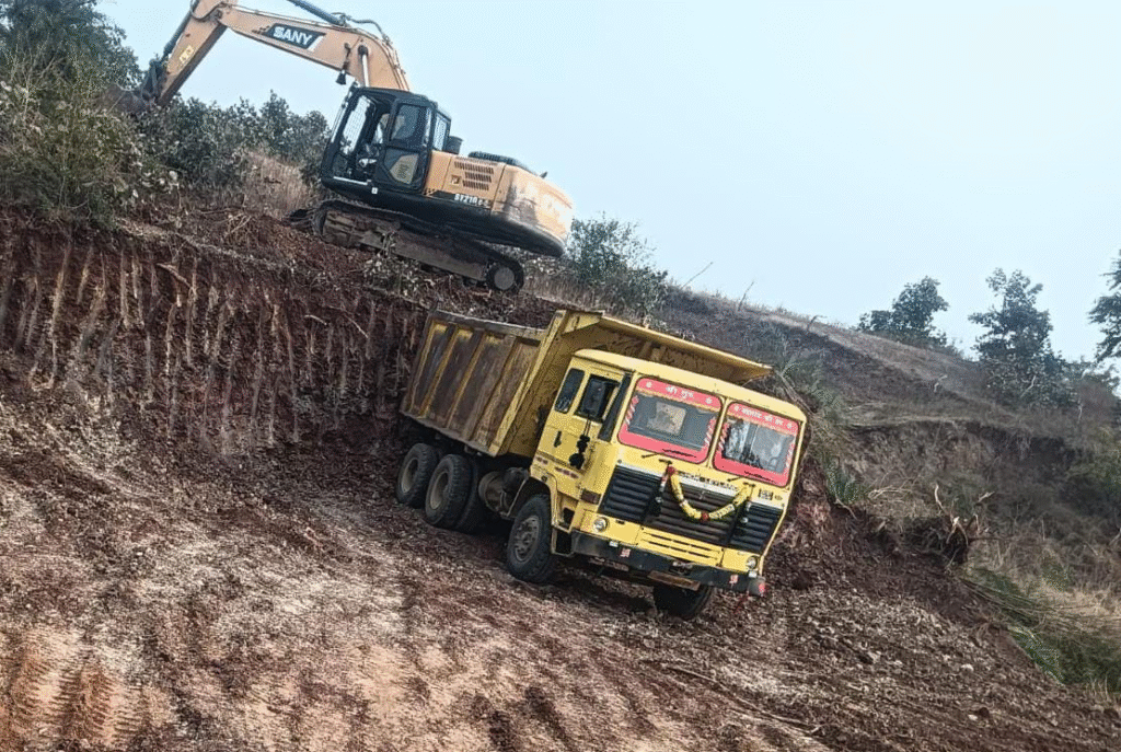 Illegal Murum Mining