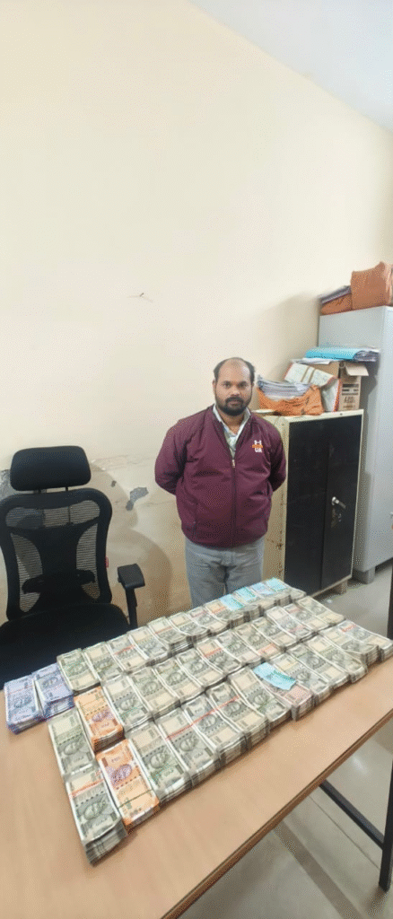 Indore cash seizure 17.95 Lakh