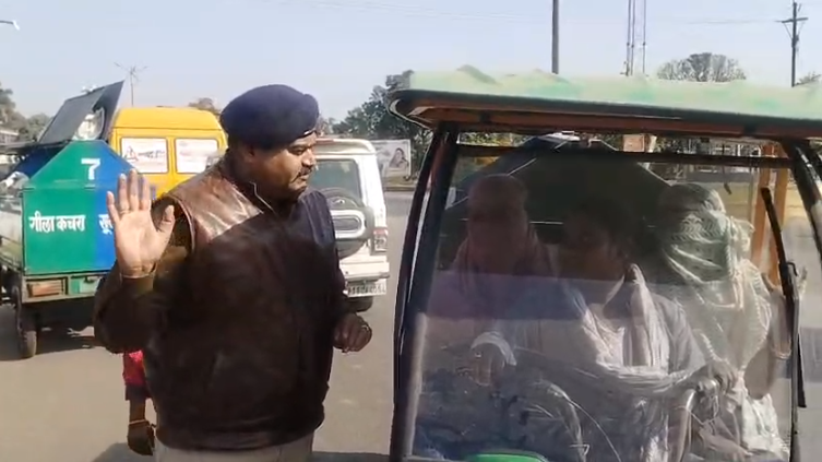 Manendragarh Traffic Awareness Eye Camp