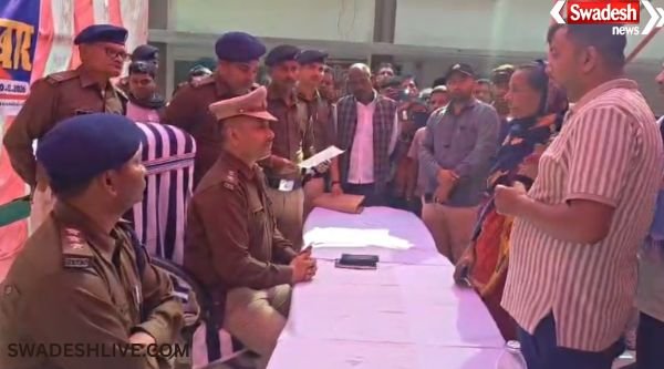 Sheohar SP Janata Darbar Tariani Thana: SP held a public court at Tariani police station