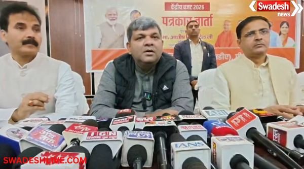 Union Budget India: Cabinet Minister Ashish Patel's press conference on the Union Budget
