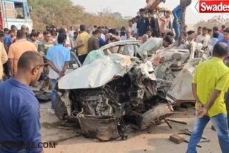 Dhamtari Road Accident: Horrific road accident in Dhamtari