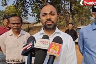 Niroandadih Bridge Inspection: Collector inspected the under-construction Nirondadih bridge.