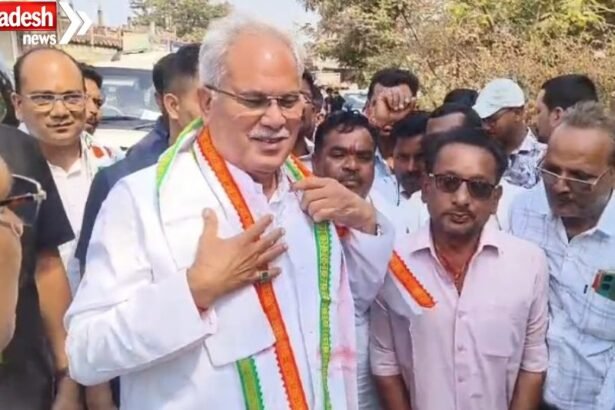 Bhupesh Baghel distanced himself from the Rajya Sabha race, saying the high command will decide.