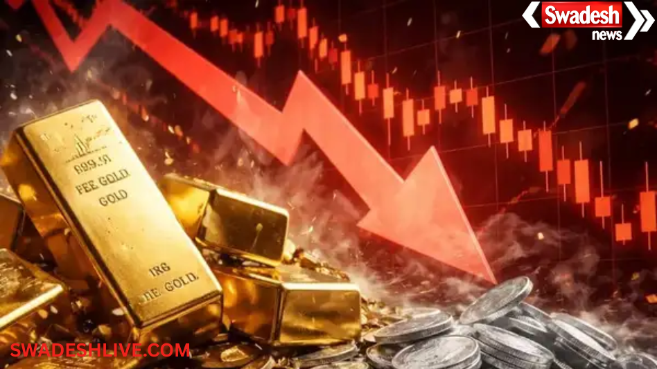 Gold Silver Price Fall