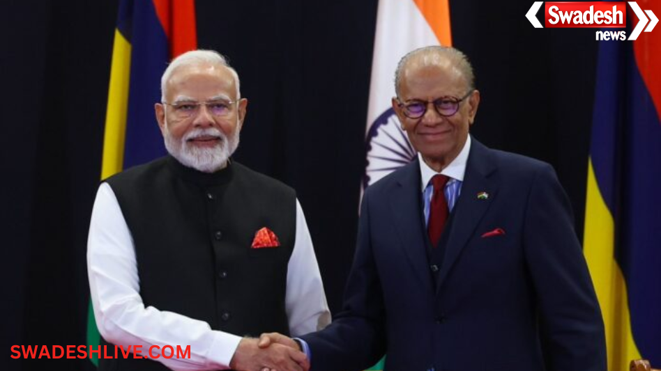 Mauritius PM India Visit