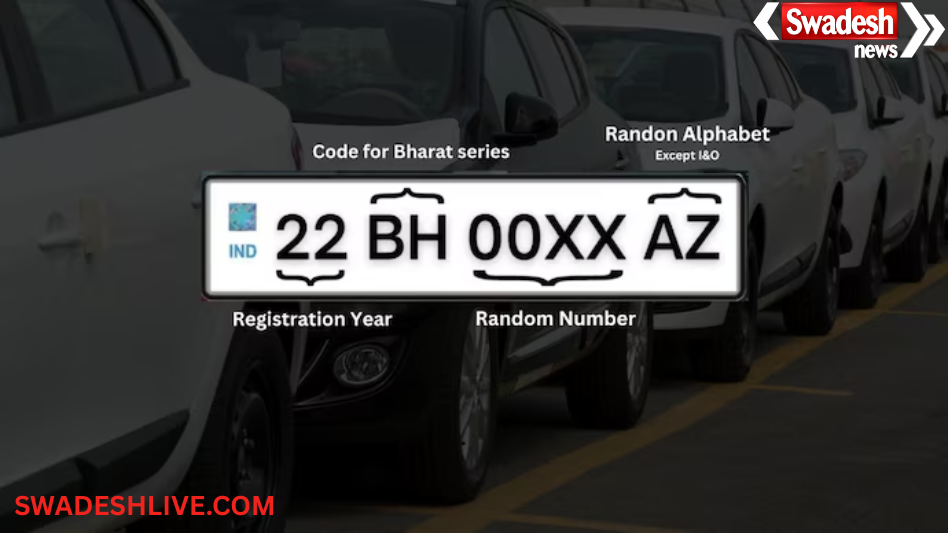 BH Number Plate India