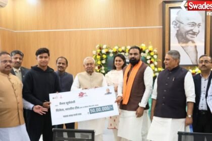Vaibhav Suryavanshi U19 World Cup 2026: Chief Minister honored Vaibhav Suryavanshi with Rs 50 lakh