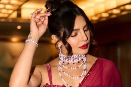Desi Girl Priyanka Chopra in Saree Look😍#priyankachopra #saree #sareelook (1)