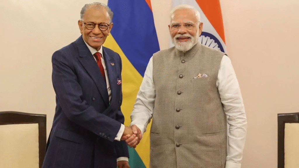 Mauritius PM India Visit