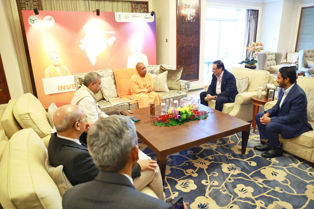 Yogi Adityanath Singapore visit 