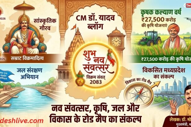 CM Dr Yadav Blog on Hindu NavVarsh