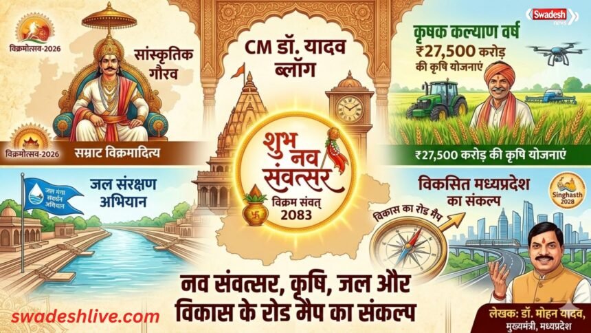 CM Dr Yadav Blog on Hindu NavVarsh