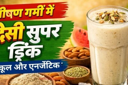 Desi Super Drink summer benefits-homemade