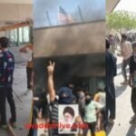 Karachi US consulate protest