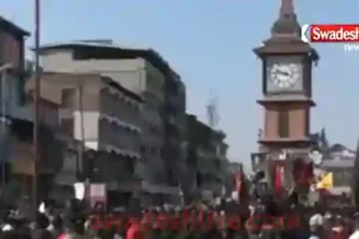 Khamenei death protest India