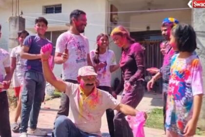 Holi Celebration in Ambikapur