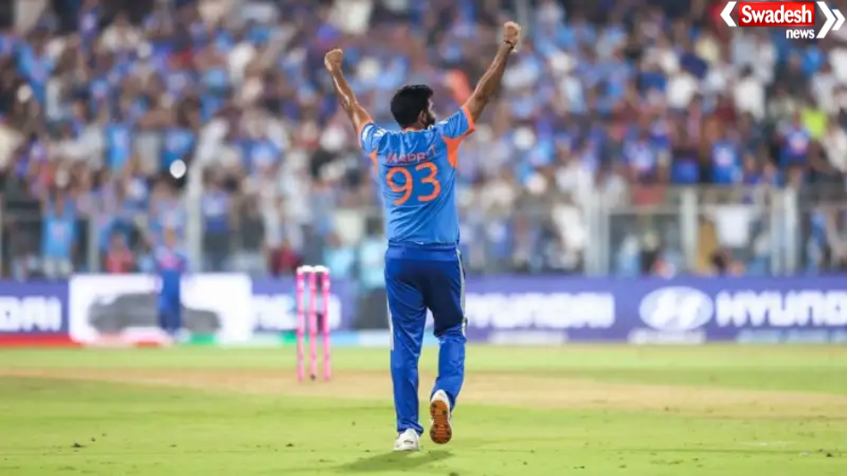 Bumrah bowling
