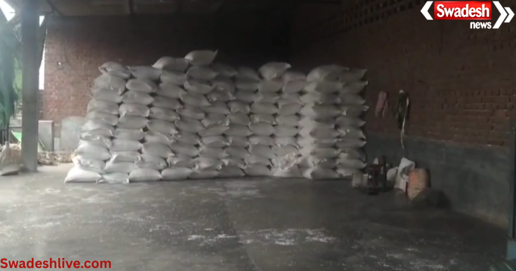 Illegal plastic factory