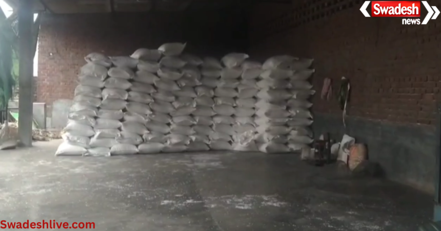 Illegal plastic factory