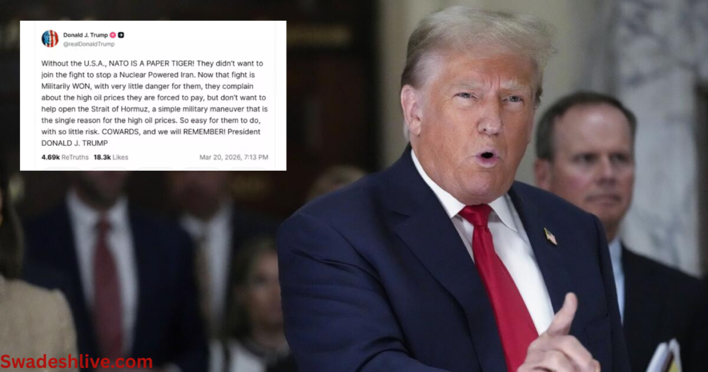 Trump criticizes NATO