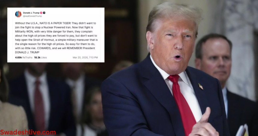 Trump criticizes NATO