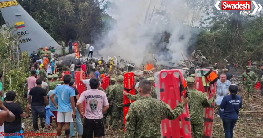 Colombia C-130 crash